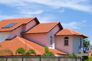 house tile roof